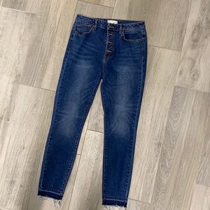 Harper high waist skinny denim jeans